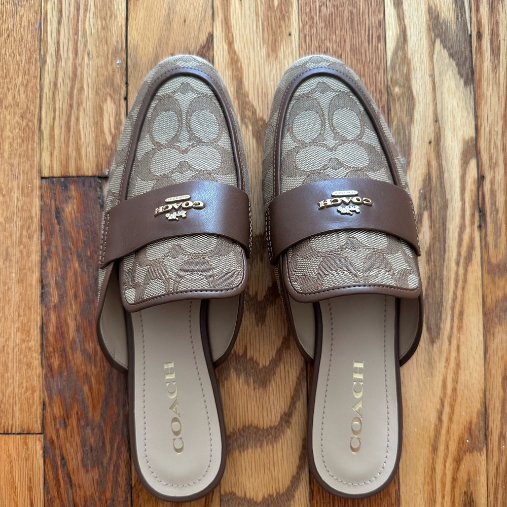 Coach Loafer Slides